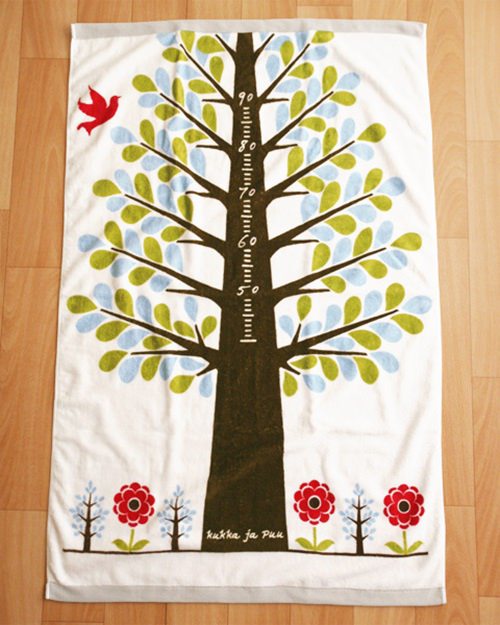 kukkajapuu 大樹浴巾